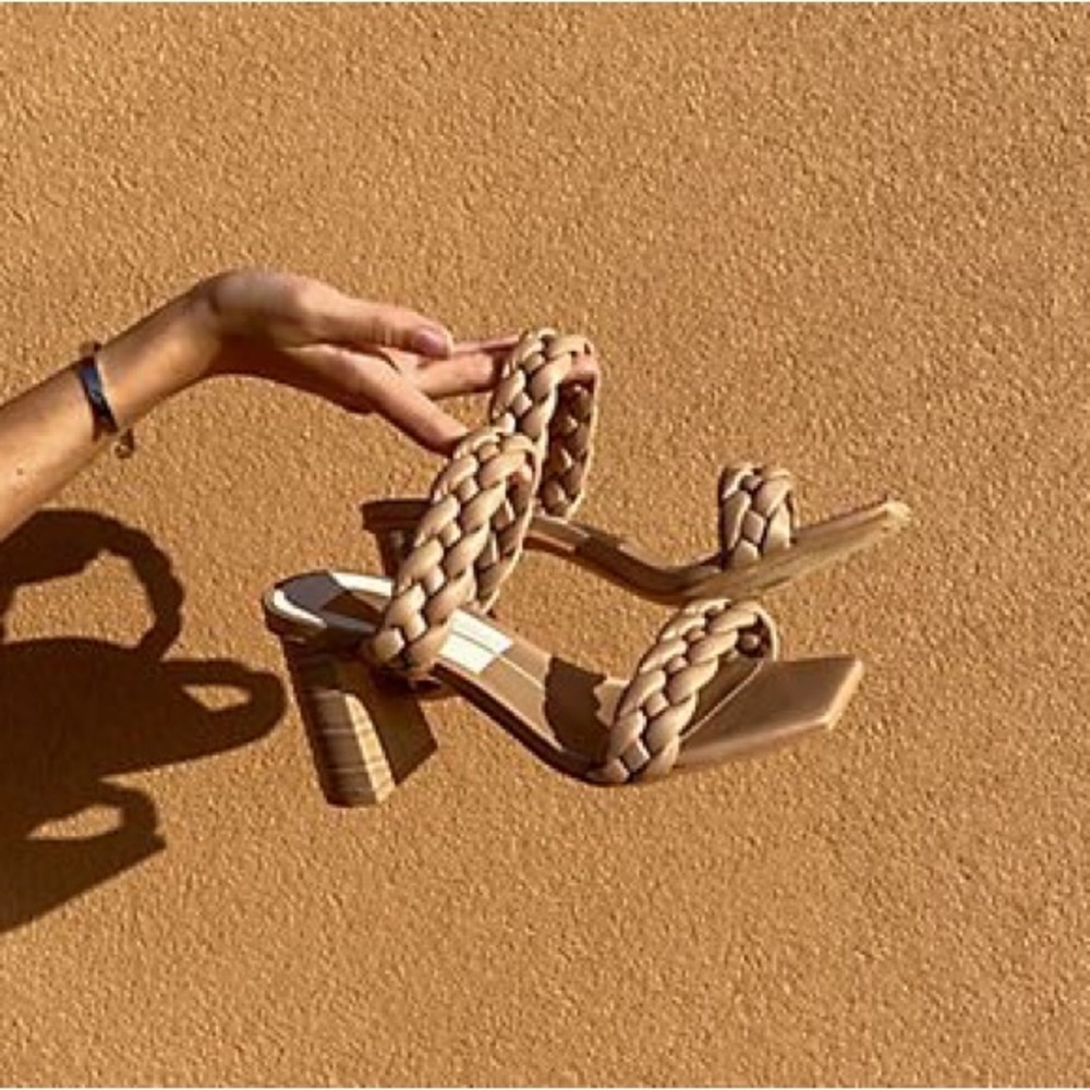 Dolce Vita Braided Heeled Sandals - Paily